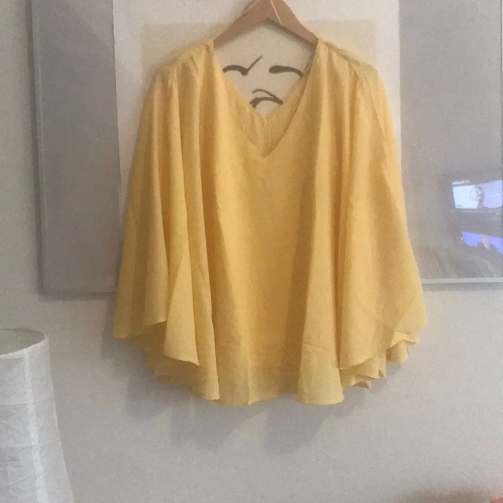 🌸MANGO FLOWY BLOUSE XL GORGEOUS ❣️ - Picture 7 of 10